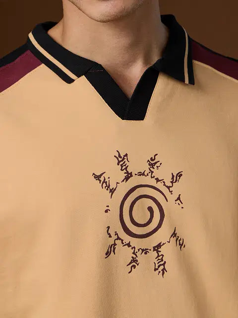 Naruto Shippuden Kurama's Fury Oversized Polos