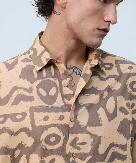 Oversized Shirt  Marine Oversized Shirts