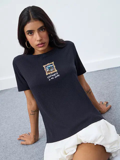 Home Women Relaxed Fit T-Shirts