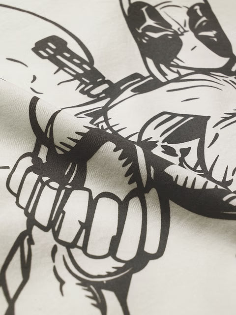 Deadpool Logo Men Utility Shirts