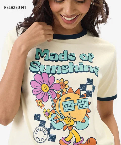 Made of Sunshine Women Relaxed Fit T-Shirts