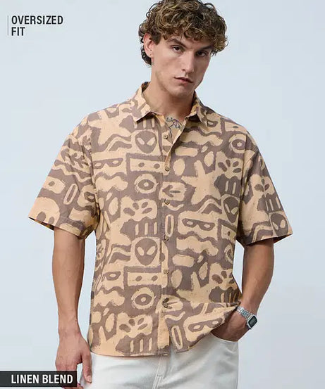 Oversized Shirt  Marine Oversized Shirts