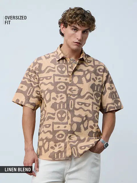 Oversized Shirt  Marine Oversized Shirts