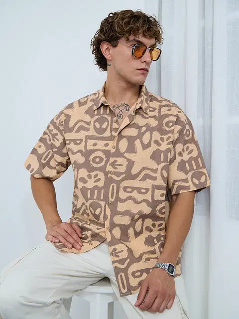 Oversized Shirt  Marine Oversized Shirts