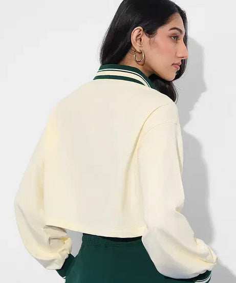 Slytherin Prefect Women Cropped Rugby Polos