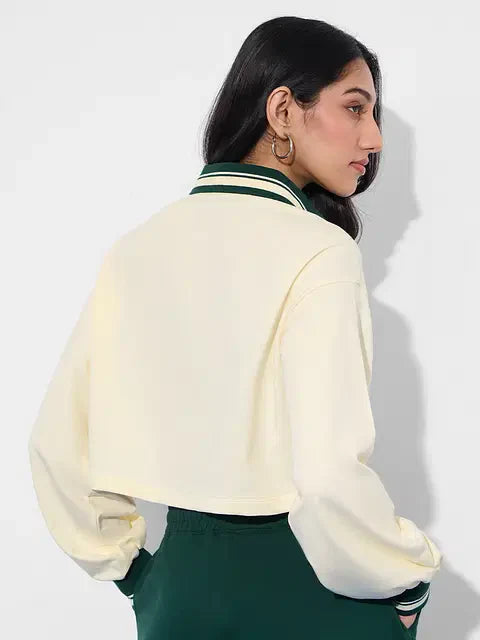 Slytherin Prefect Women Cropped Rugby Polos