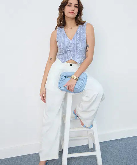 Aztec Women Cropped Tops