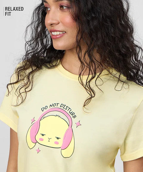 Regular T-Shirt Do Not Disturb Women T-Shirts