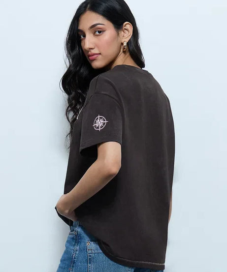 Oversized T-Shirt Wander Away Women