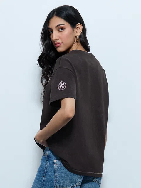 Oversized T-Shirt Wander Away Women