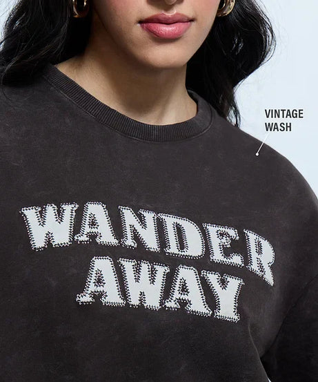 Oversized T-Shirt Wander Away Women
