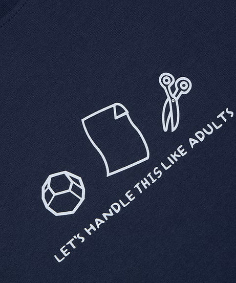 Handle Like Adults Men Relaxed Fit T-Shirts