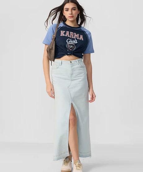 Karma Club Women Relaxed Fit T-Shirts