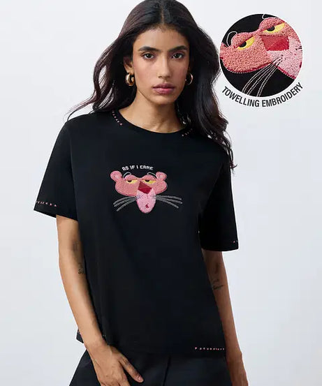 As If I Care Women Relaxed Fit T-Shirts