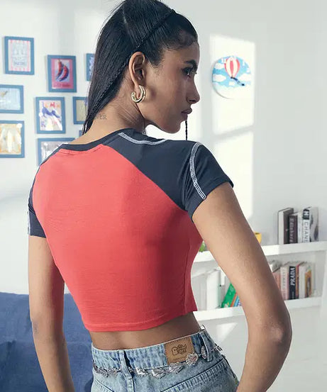 Baby Tee Women Cropped Tops