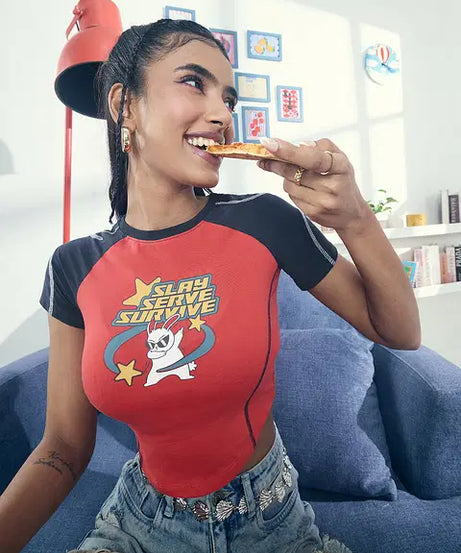 Baby Tee Women Cropped Tops