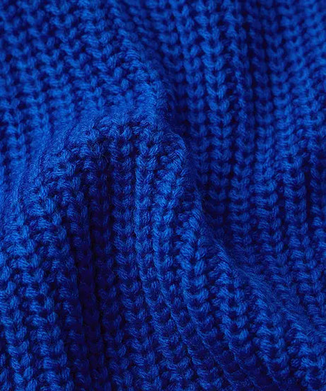 Royal Blue Women Oversized Sweaters