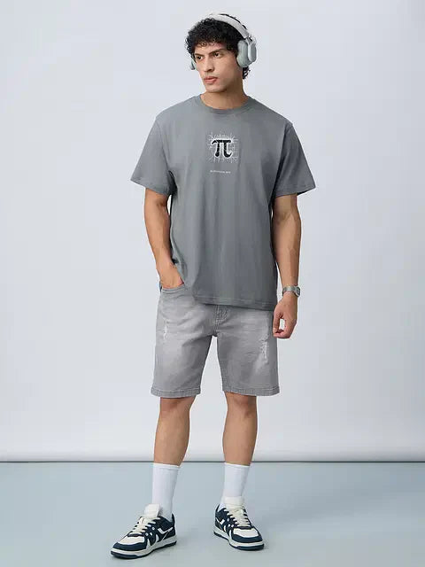 Pi State Men Relaxed Fit T-Shirts