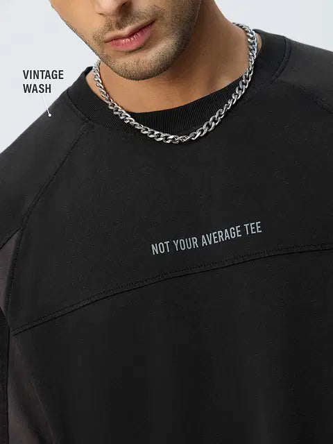 Colourblock Not Your Average Tee Super Oversized T-Shirts