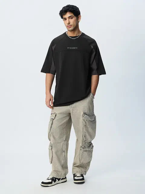 Colourblock Not Your Average Tee Super Oversized T-Shirts