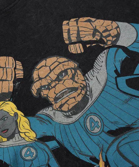 Fantastic Four: Cosmic Clash Oversized T-Shirts