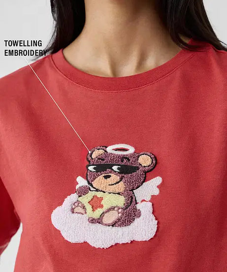 Relaxed T-Shirt Angel Teddy Women