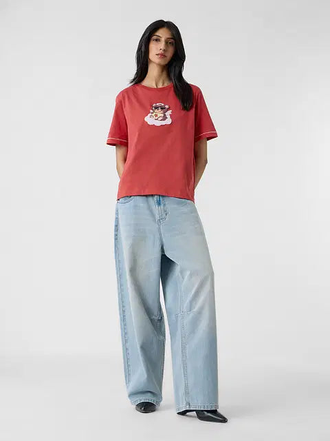 Relaxed T-Shirt Angel Teddy Women