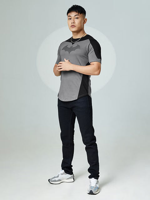 DC Batman Logo Drop Cut T-Shirts