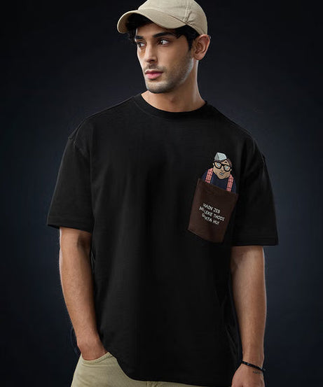 Phir Hera Pheri Kachra Seth Oversized T-Shirts