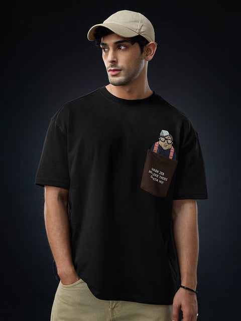 Phir Hera Pheri Kachra Seth Oversized T-Shirts