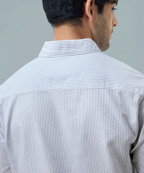 Oxford Stripes Ice Blue Shirts