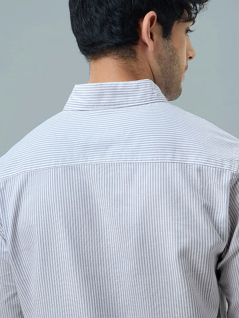 Oxford Stripes Ice Blue Shirts