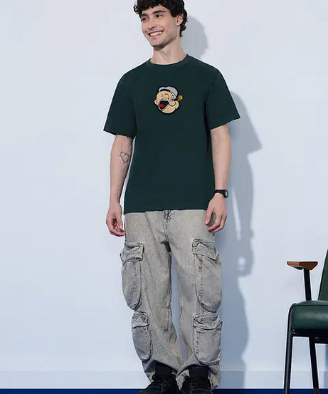 Popeye Sailorman Men Relaxed Fit T-Shirts