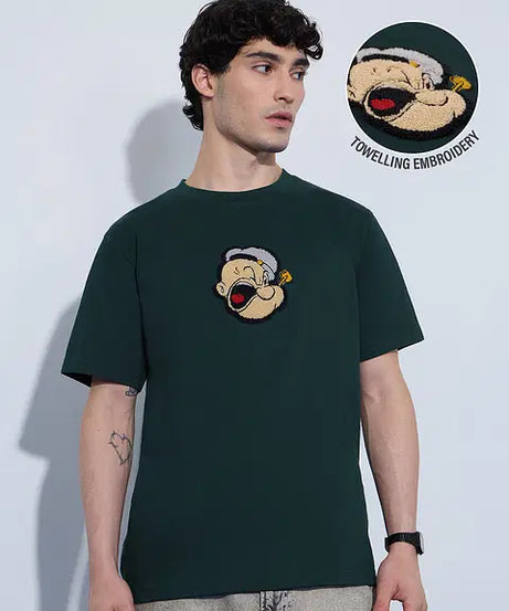 Popeye Sailorman Men Relaxed Fit T-Shirts