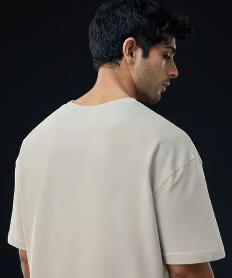 Welcome Majnu Bhai Painting Oversized T-Shirts