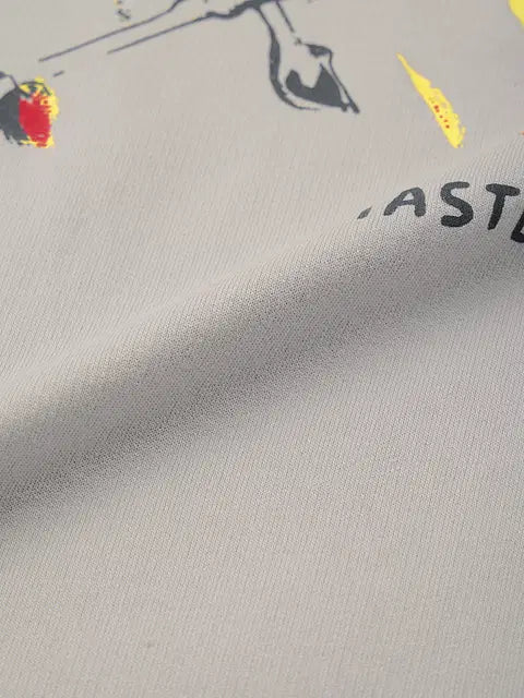 Welcome Majnu Bhai Painting Oversized T-Shirts