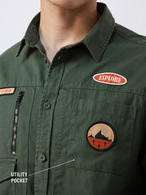 Safari Men Utility Shirts