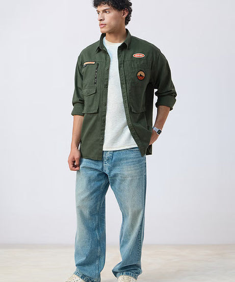 Safari Men Utility Shirts