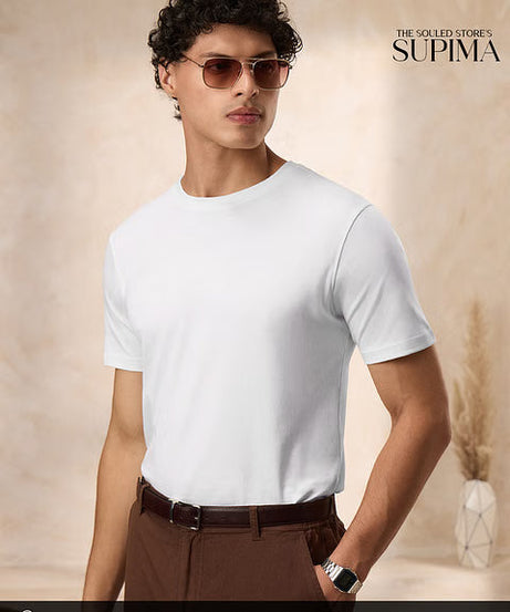 Supima Ivory Supima T-Shirts