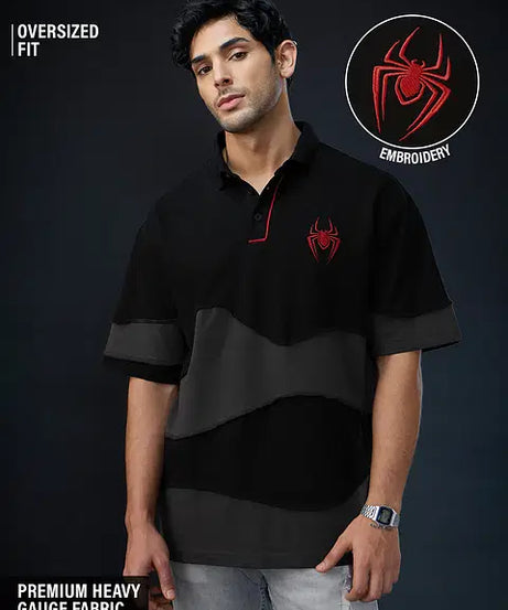 Spider-Man Miles Morales Oversized Polos