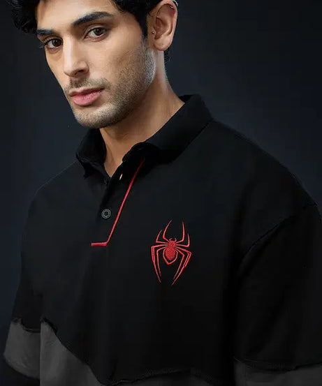 Spider-Man Miles Morales Oversized Polos