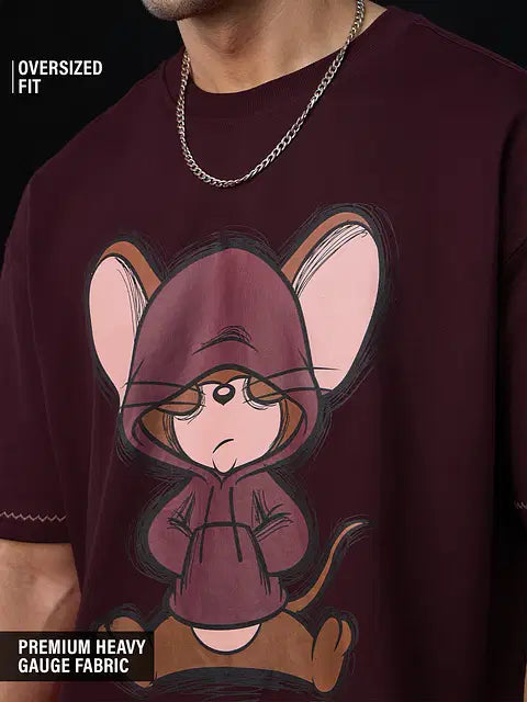 Tom & Jerry Chill Jerry Oversized T-Shirts