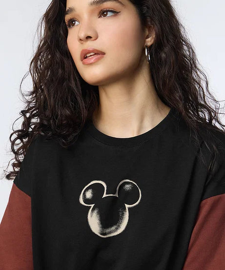 Mickey Mouse Total Legend Women Oversized T-Shirts