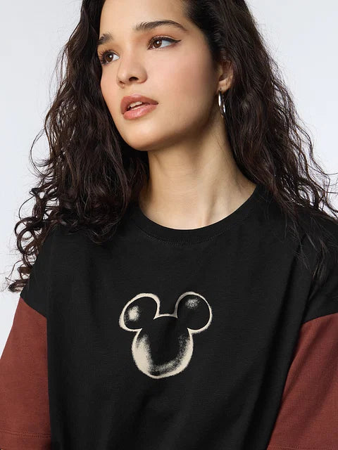 Mickey Mouse Total Legend Women Oversized T-Shirts