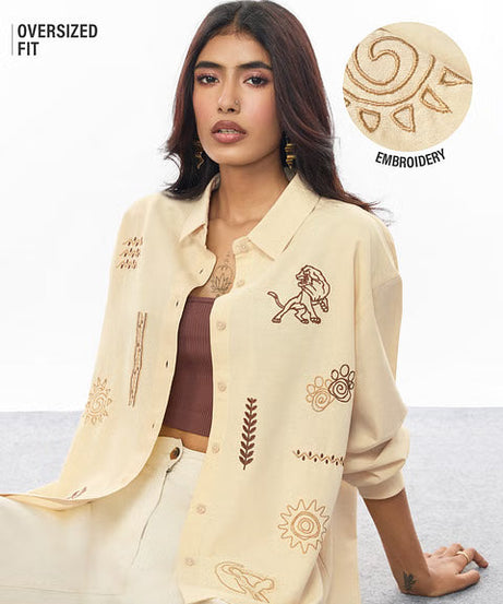 Lion King Elements Women Boyfriend Shirts