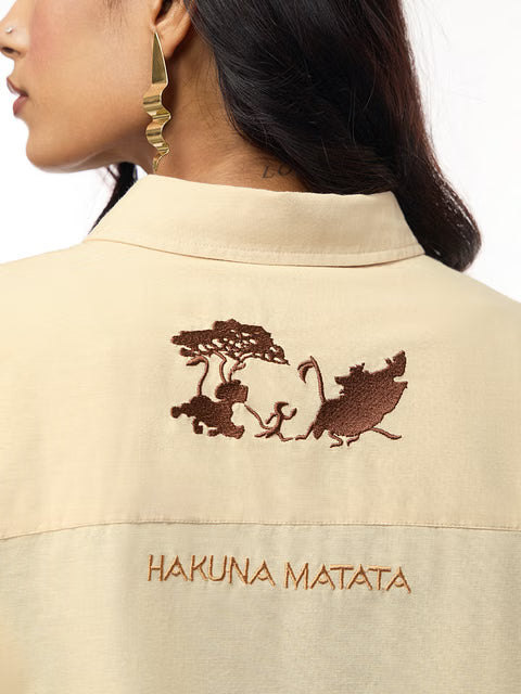 Lion King Elements Women Boyfriend Shirts