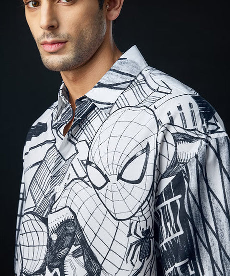 Spider-Man Swingin' Holiday Shirts