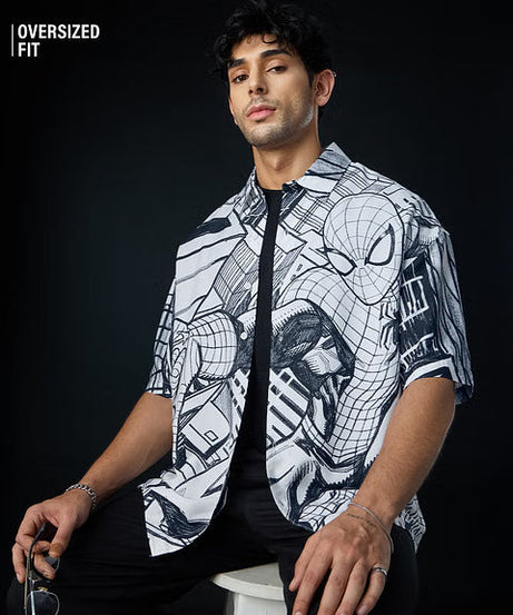 Spider-Man Swingin' Holiday Shirts