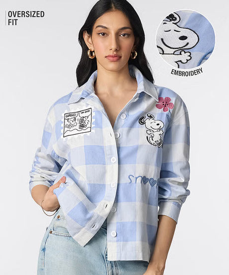 Peanuts Gurgle Women Shackets