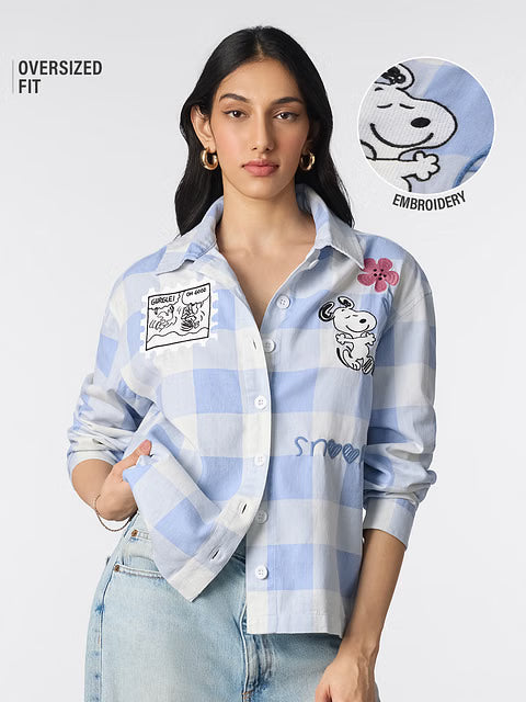 Peanuts Gurgle Women Shackets